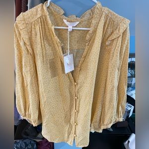 Lauren Conrad Ruffle Blouse